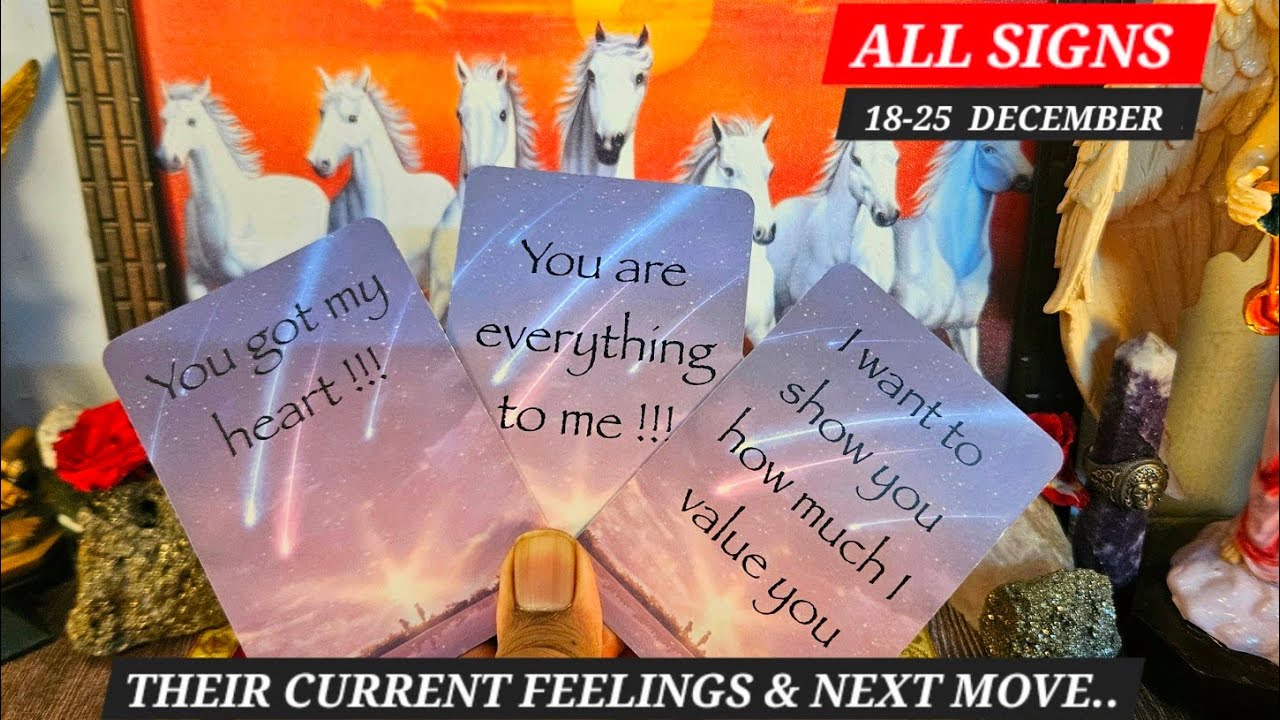ALL SIGNS ♥️ Their FEELINGS for You!🌹Brutally HONEST Messages | December Tarot love #allsigns