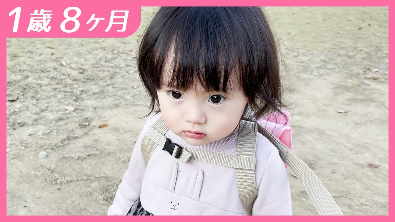#1歳8ヶ月　公園の人気者【しずクリップ】