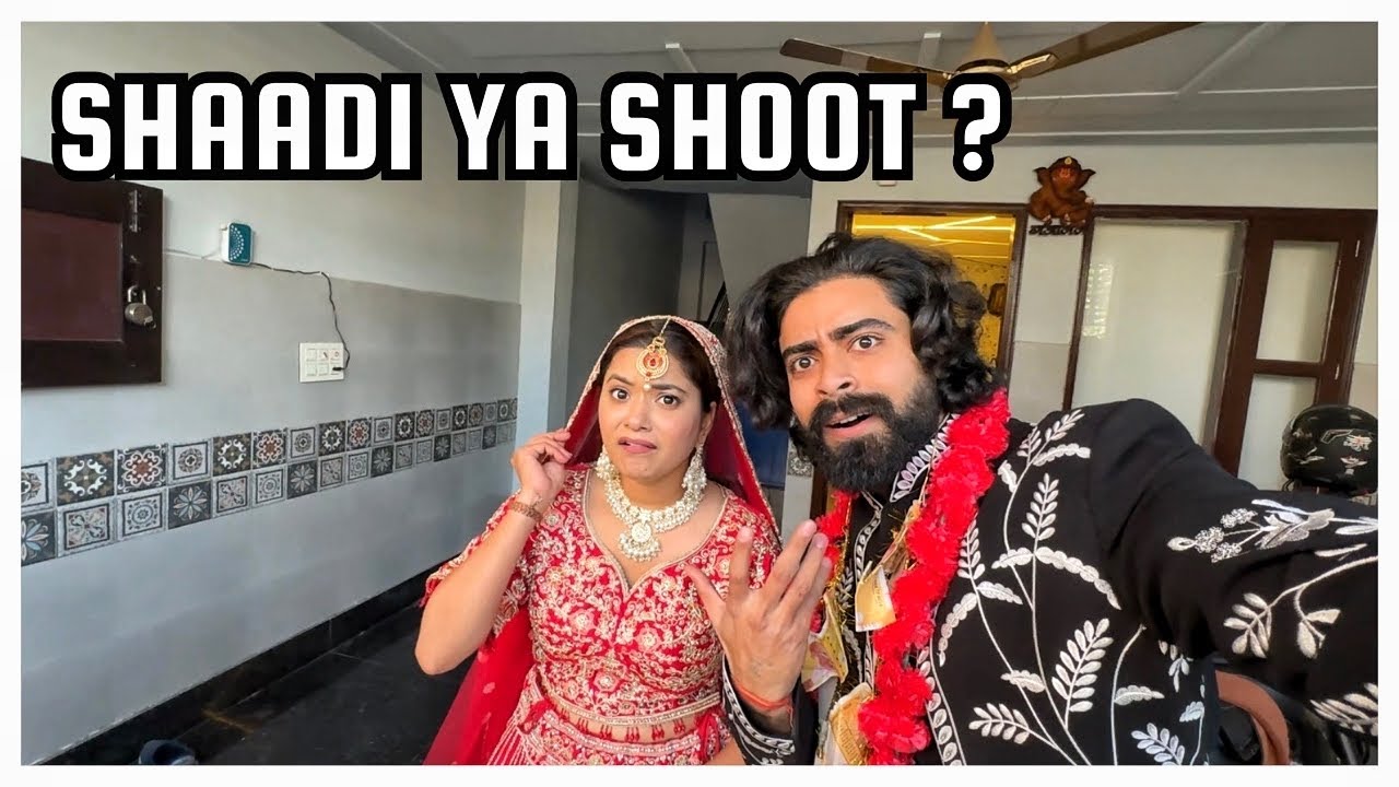 Shaadi ya Shoot 🤔 #teratrigunvlogs #shaadi 