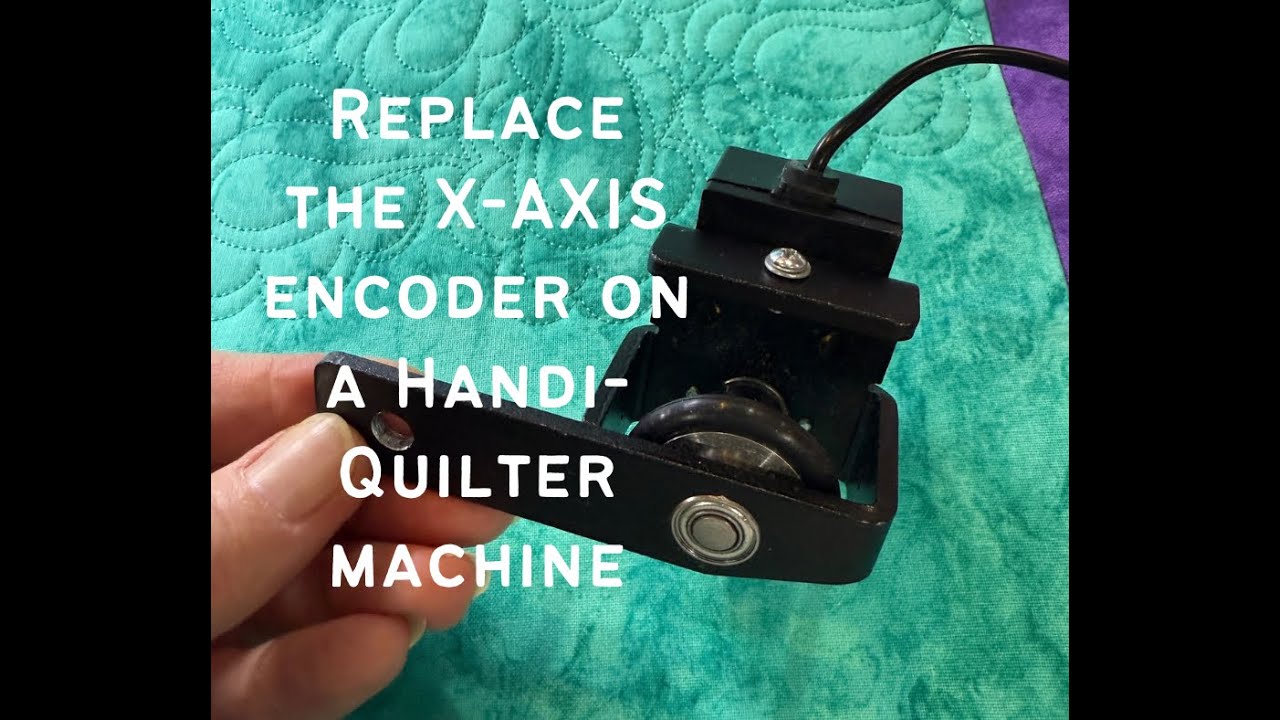 Replacing an ENCODER on a Handi Quilter Longarm #handiquilter #longarm #encoder