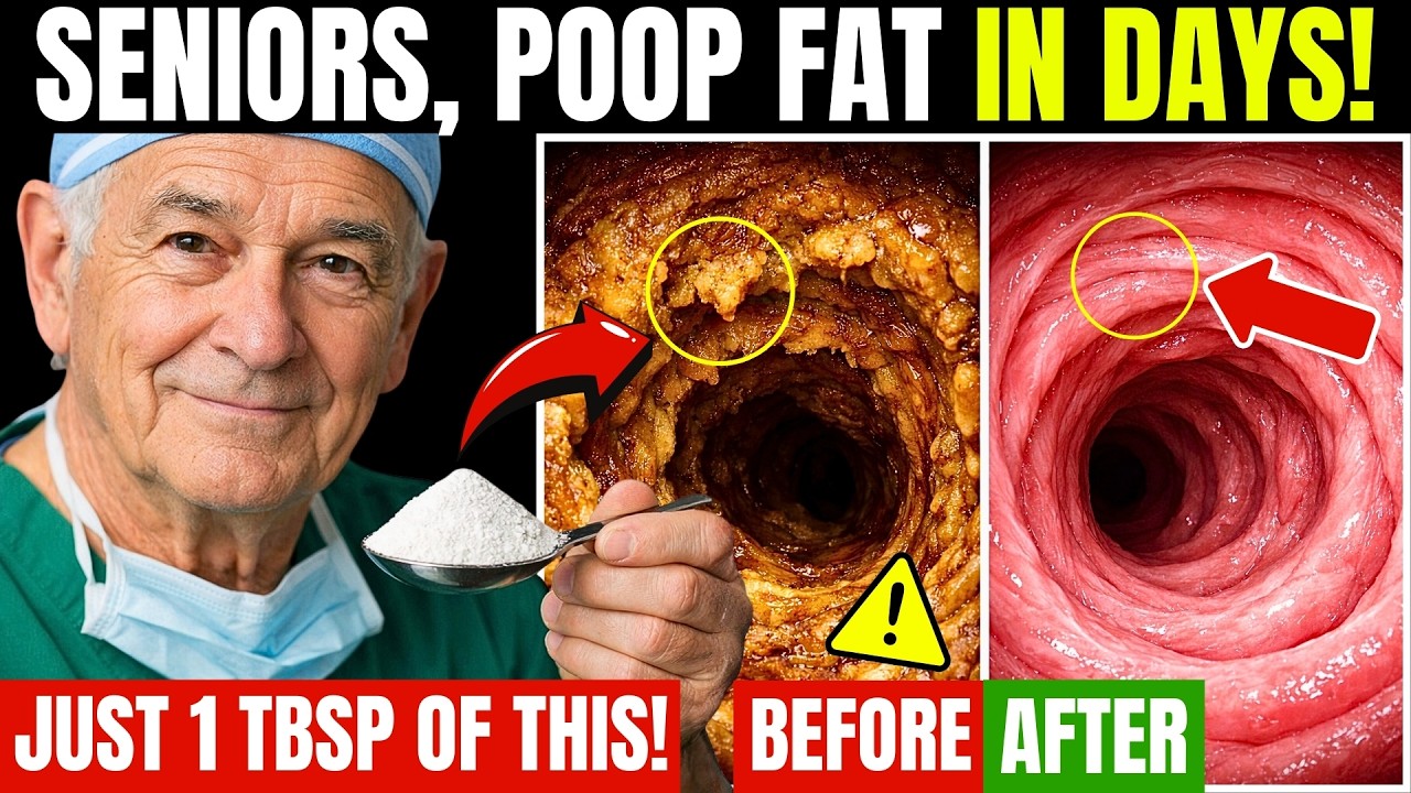 THIS Daily Habit Makes You Poop OUT Bad Fat in 4 Days (Nobody Explains Why!) | Senior Health Tips