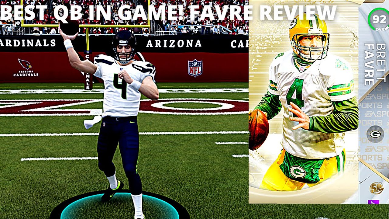 BRETT FAVRE HAS THE BEST ANIMATION IN GAME! FAVRE PLAYER REVIEW | MADDEN 21 ULTIMATE TEAM
