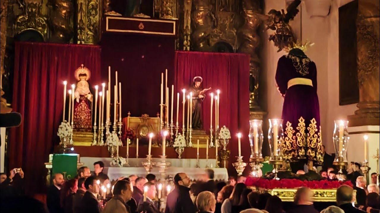 Jesús de la Vía Crucis (Cinco Llagas), traslado Altar de Cultos, Jerez febrero 2025