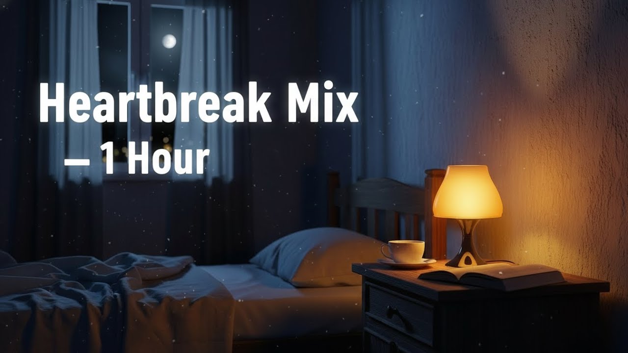 Soft Sad Piano for Heartbreak — 1 Hour Mix