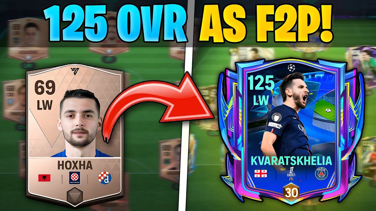 I Reached 125 OVR as F2P + 2&times;119 Cards! 😳 | F2P Dynasty #24 | FC Mobile