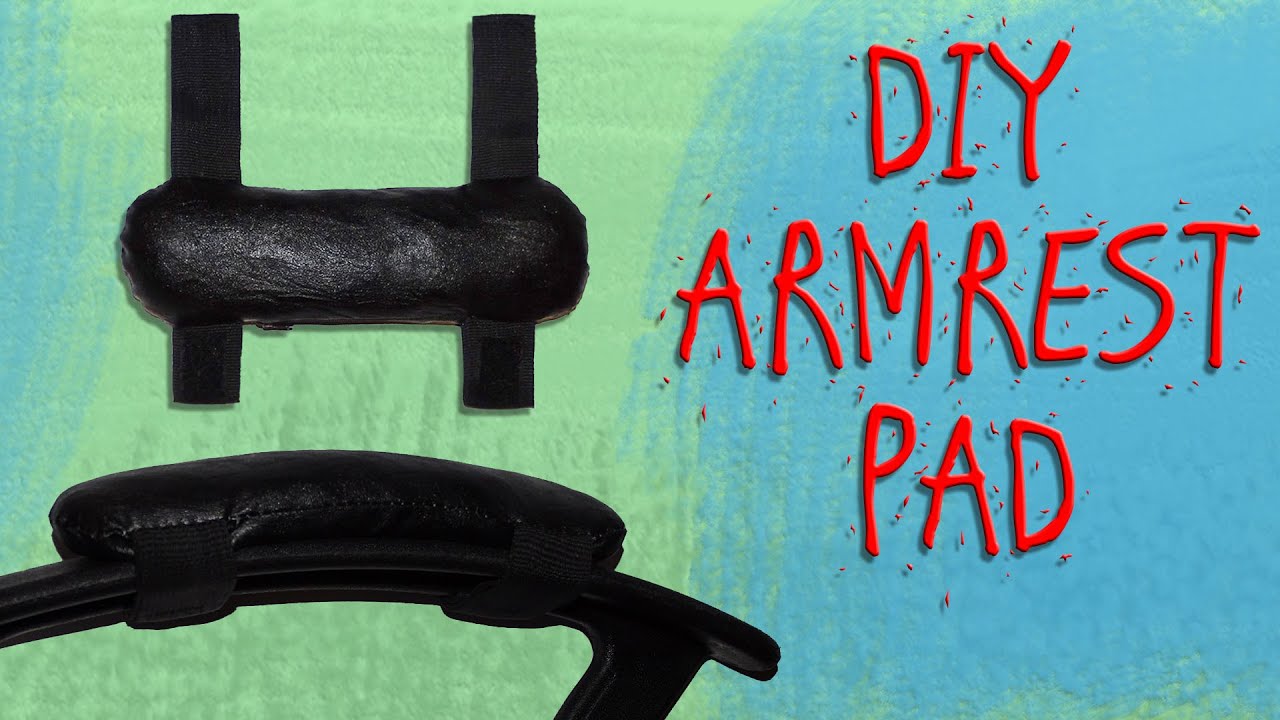 HOW TO SEW AN ARMREST PAD FOR YOUR CHAIR