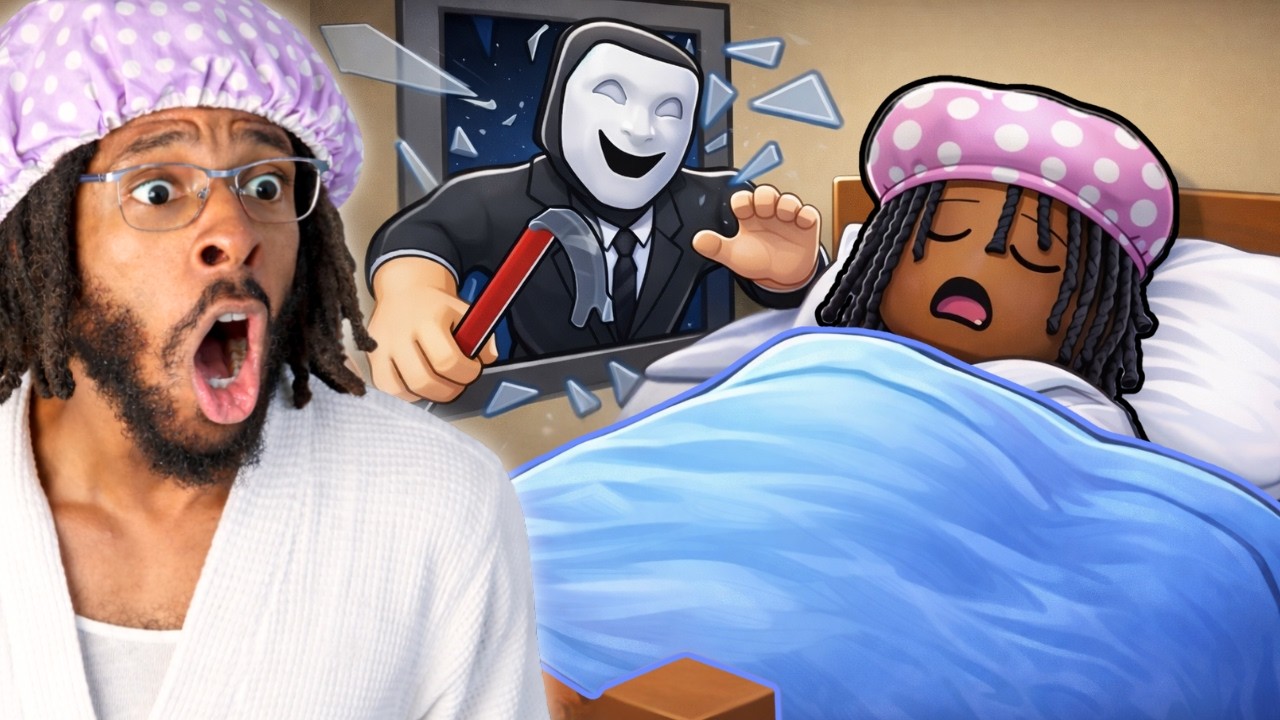 ROBLOX BREAK-IN STORY (SCARY LARRY)...