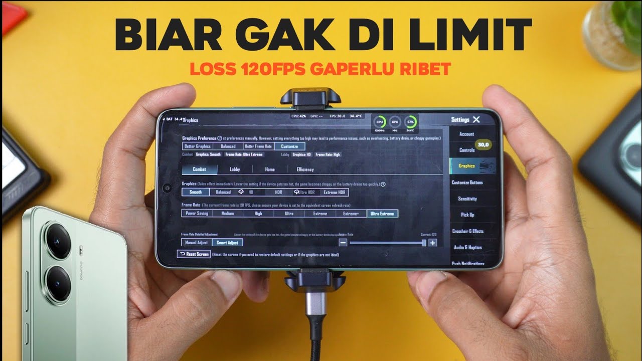 POCO X7 PRO GAMING TEST 3 JAM NONSTOP 🔥 test baterai, suhu hingga fps realtime