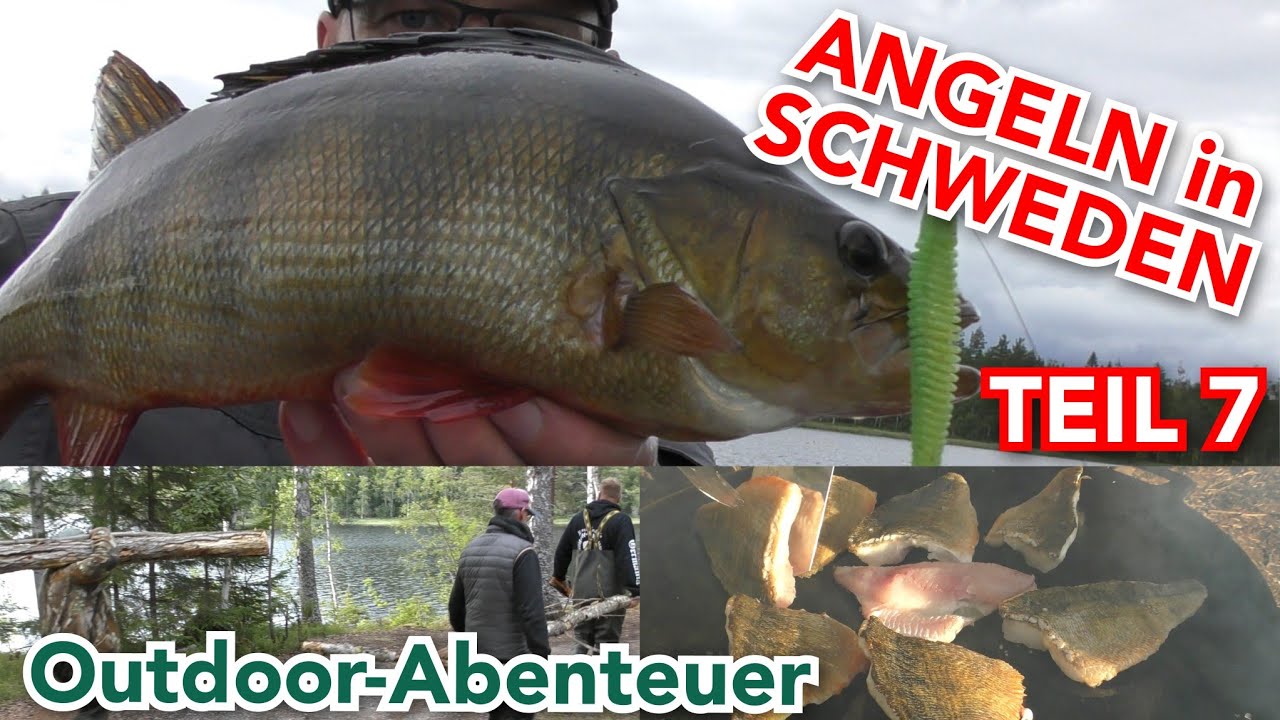 #7 Outdoor-Abenteuer & angeln in Schweden - Angeln & Camping in Schweden -ANGLERSCHWATZ