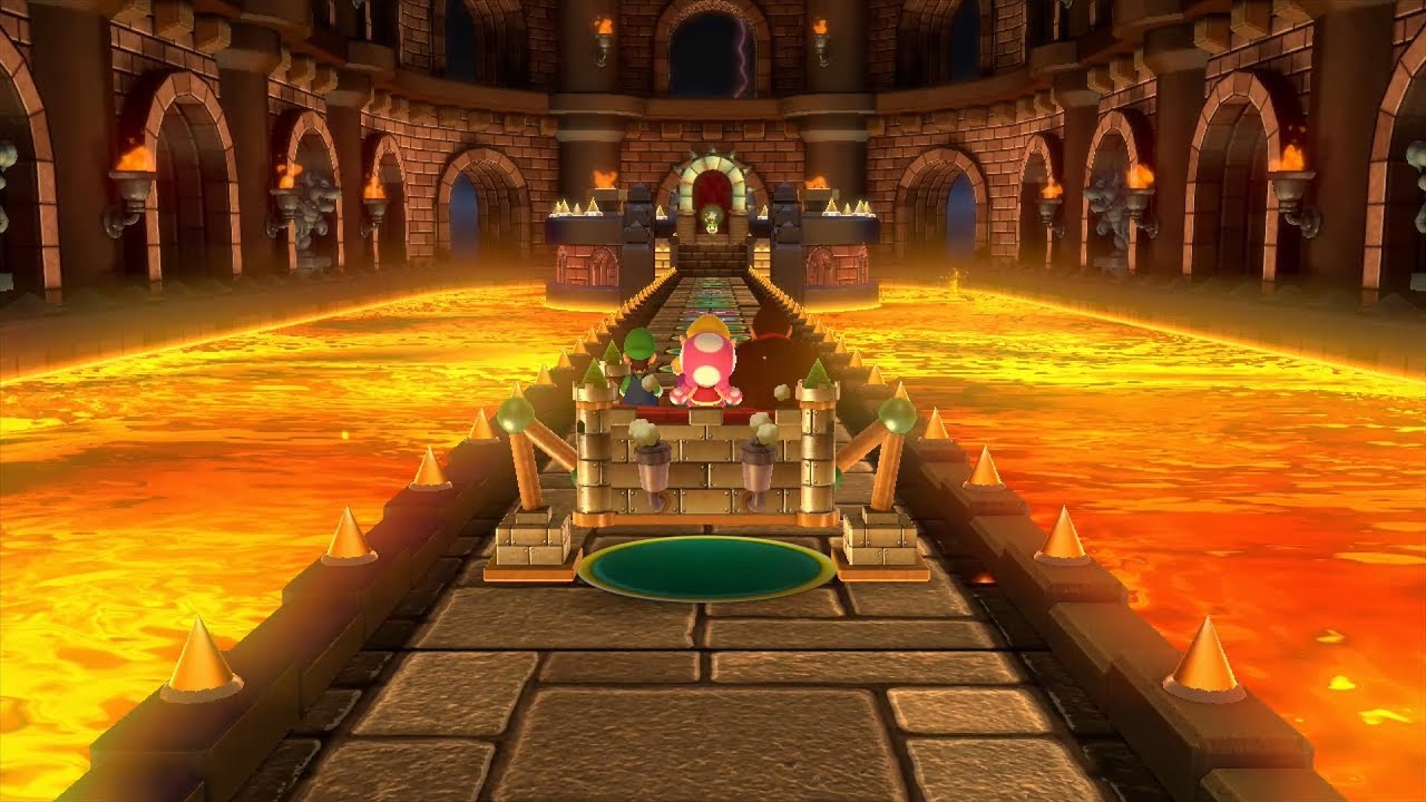 Mario Party 10 Bowser Party #90 Toadette, Donkey Kong, Wario, Luigi Chaos Castle Master Difficulty