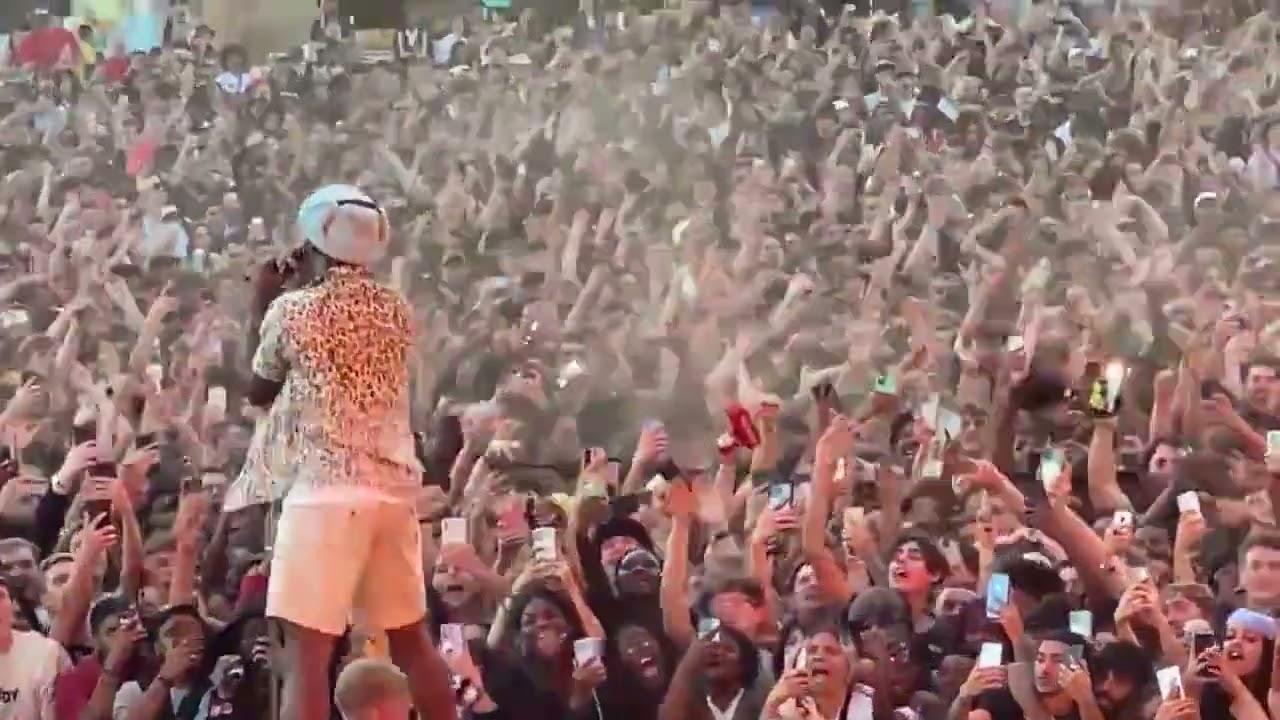Tyler the creator going crazy with the crowd 🔥💀
