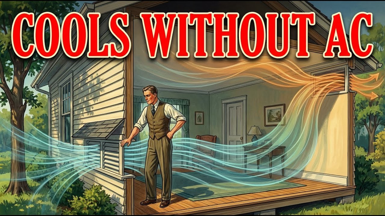 How to Cool a Home Without AC (Medieval Ventilation System)