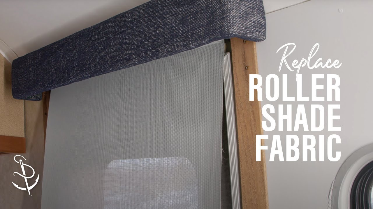 How to Replace Low-Quality Fabric on a Prepackaged Roller Shade System