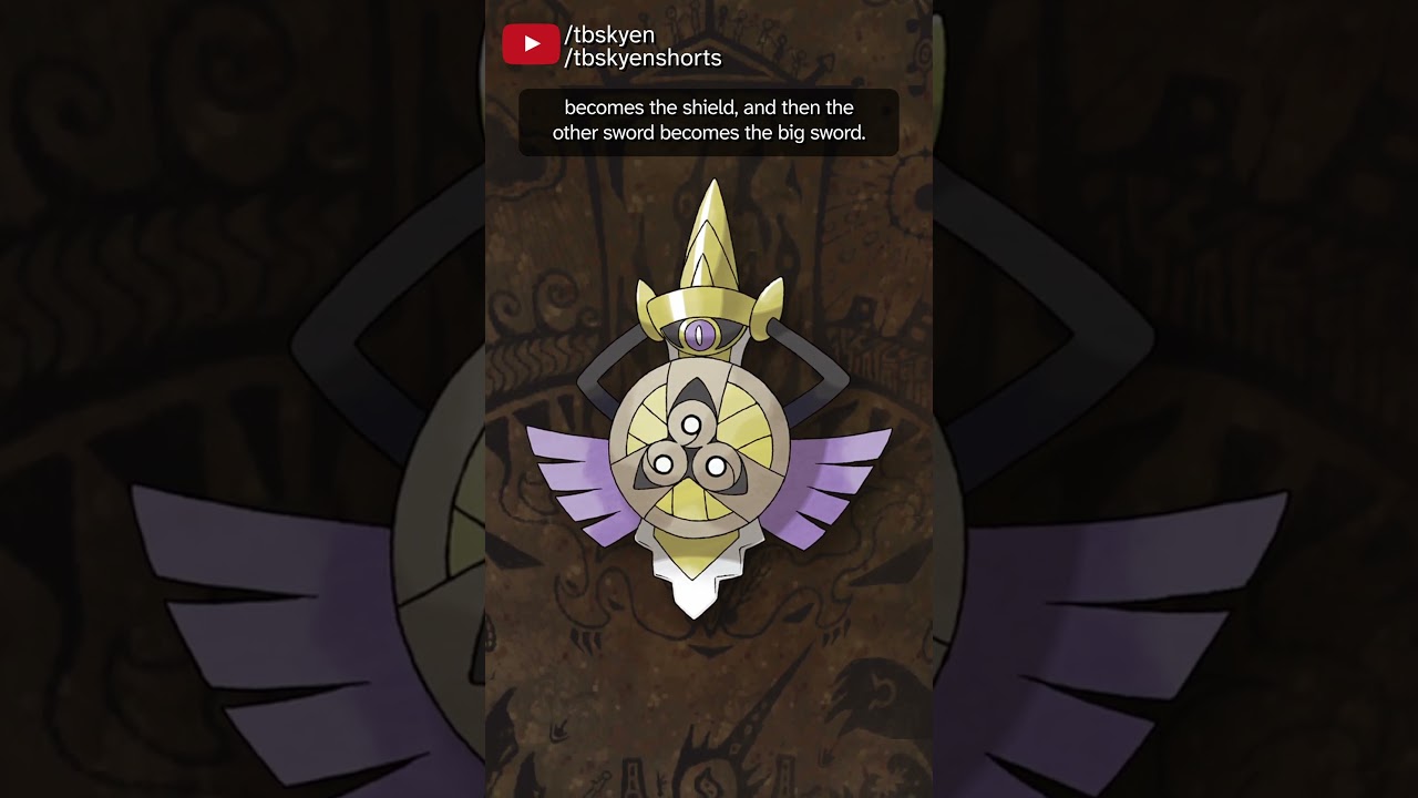 Aegislash, you can't call that a 