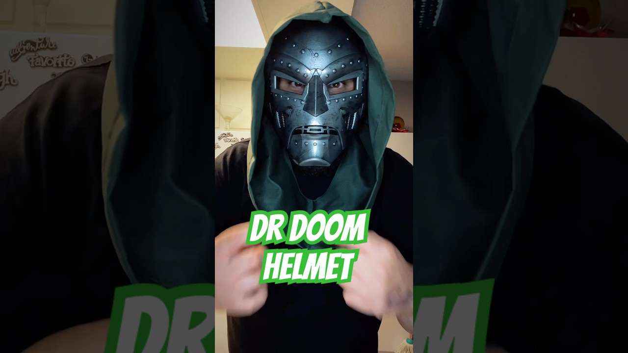 Dr Doom Role Play Helmet Unboxing #marvel #marvellegends