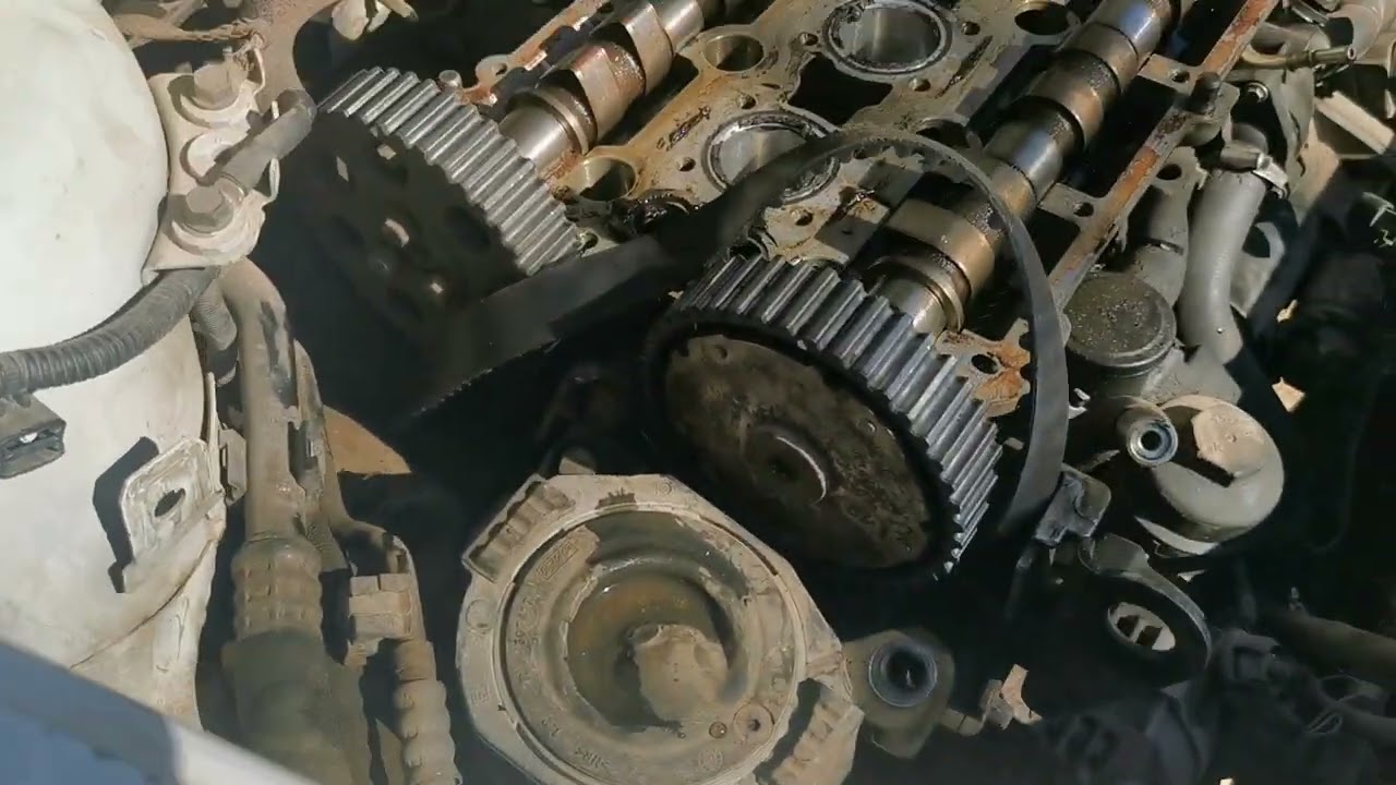 como cambiar junta de cabeza de volvo S40 2007 parte 3
