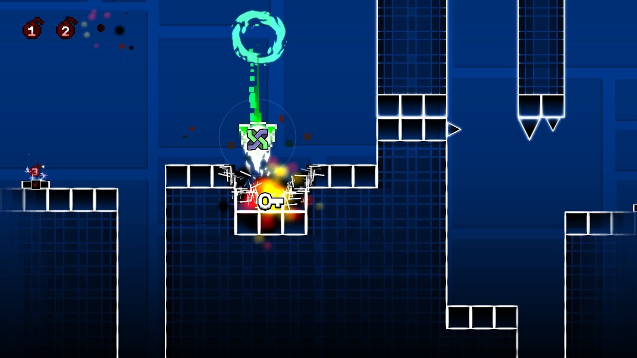 Destroy The Level by Serponge (All Coins) - Geometry Dash Platformer