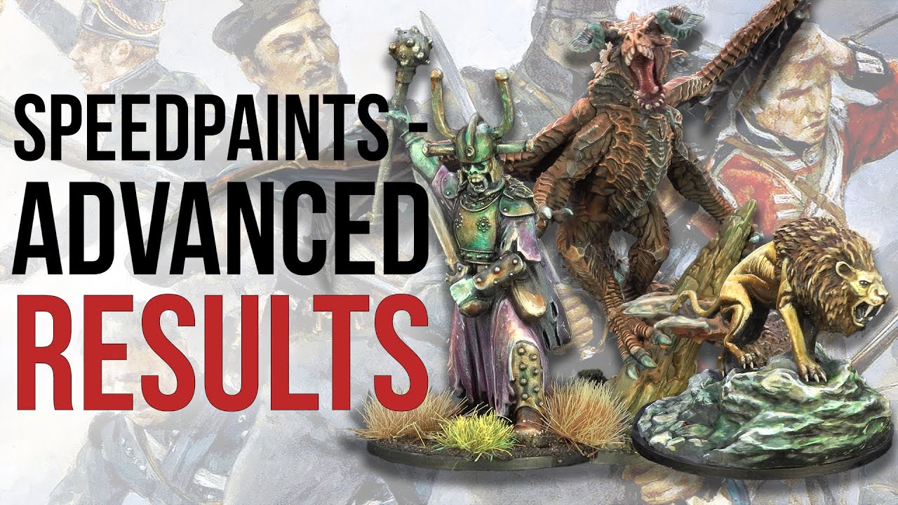 Advanced results with Speedpaints