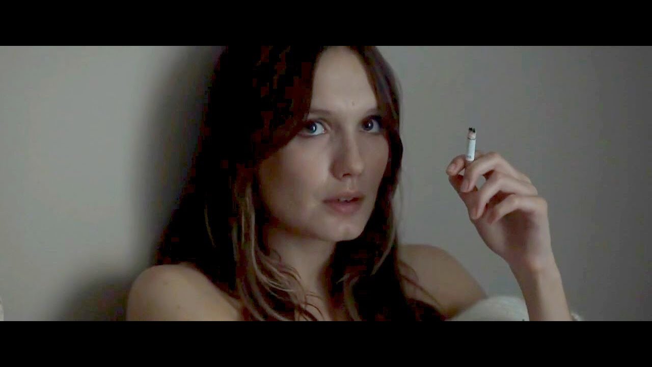 Ana Girardot smoking cigarette 🚬