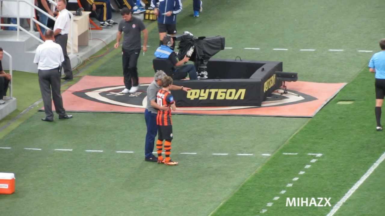Дебют Барнарда в Шахтере, против Металлиста \ Bernard estréia em um Shakhtar Donetsk