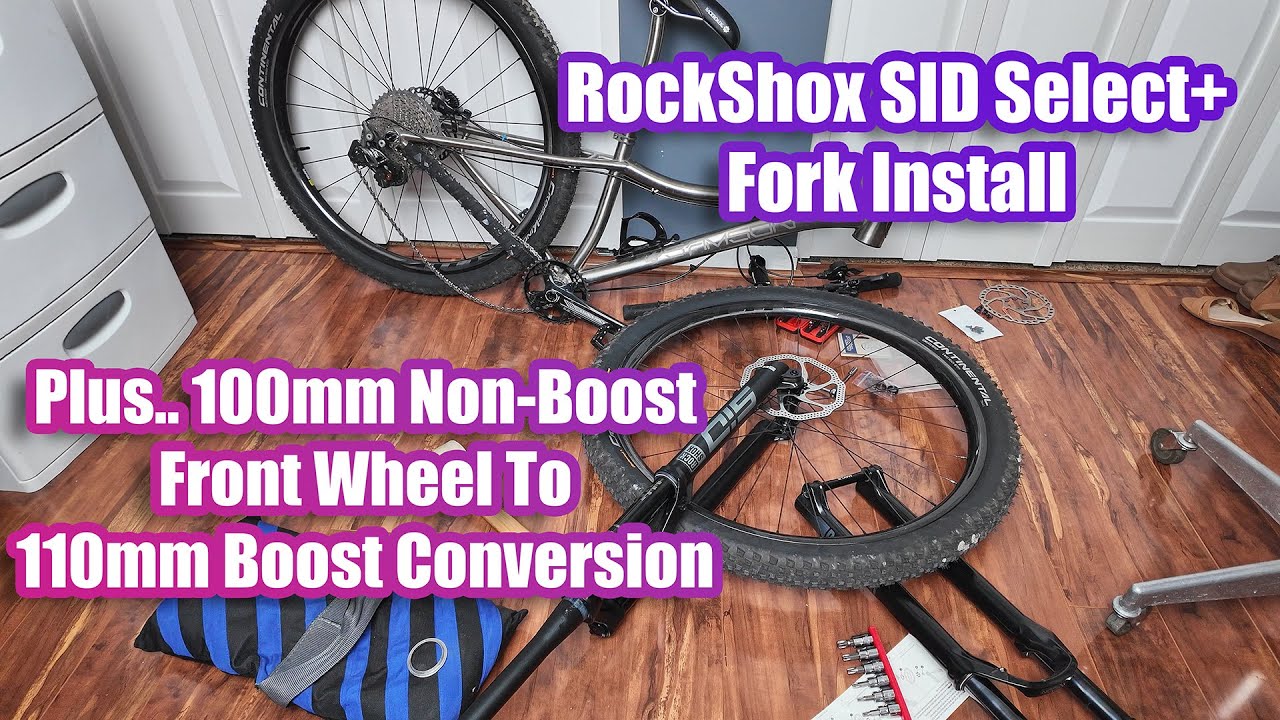 EliteWheels Carbon 100mm Non-Boost to 110mm Boost Conversion + RockShox SID Select+ #MTB #cycling