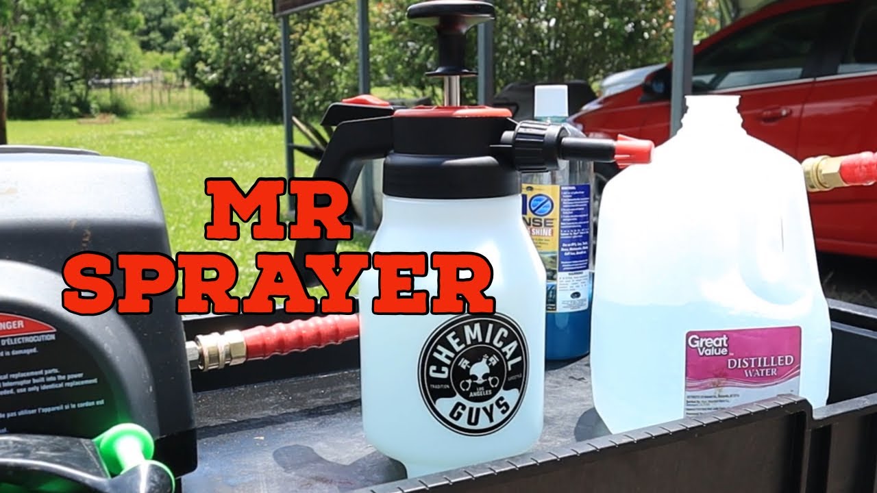 Chemical Guys Mr Sprayer Now Available At Walmart! (Full Review)