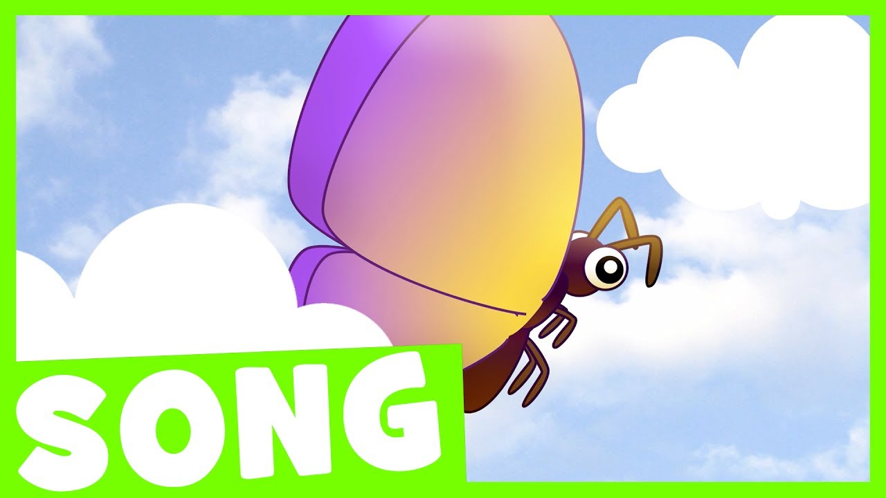 Butterfly Song | Simple Songs for Kids | Maple Leaf Learning
