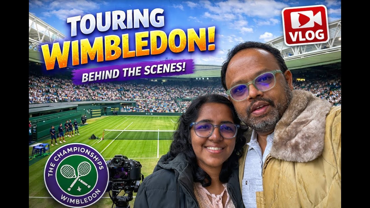 Wimbledon Tour. #museum #centrecourt  #courtno1 #wimbledon #tour #uk #london #travel #tennis #2025