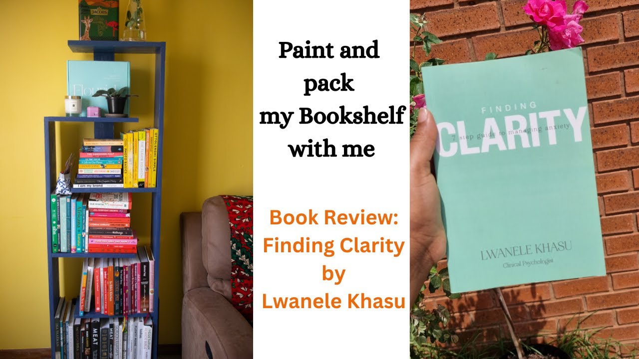 Paint my bookshelf with me||Lwanele Khasu Book-review| #booktuber #southafrica