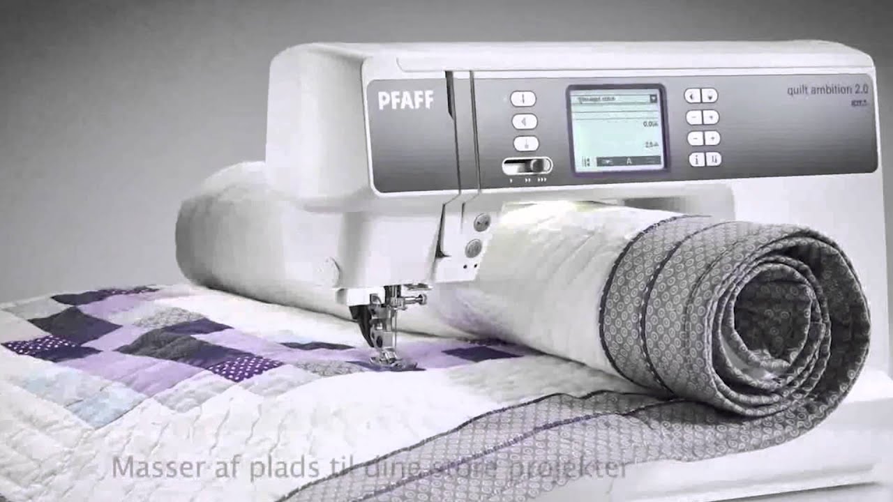 Pfaff Quilt Ambition 2.0 - Køb hos Symaskine Torvet