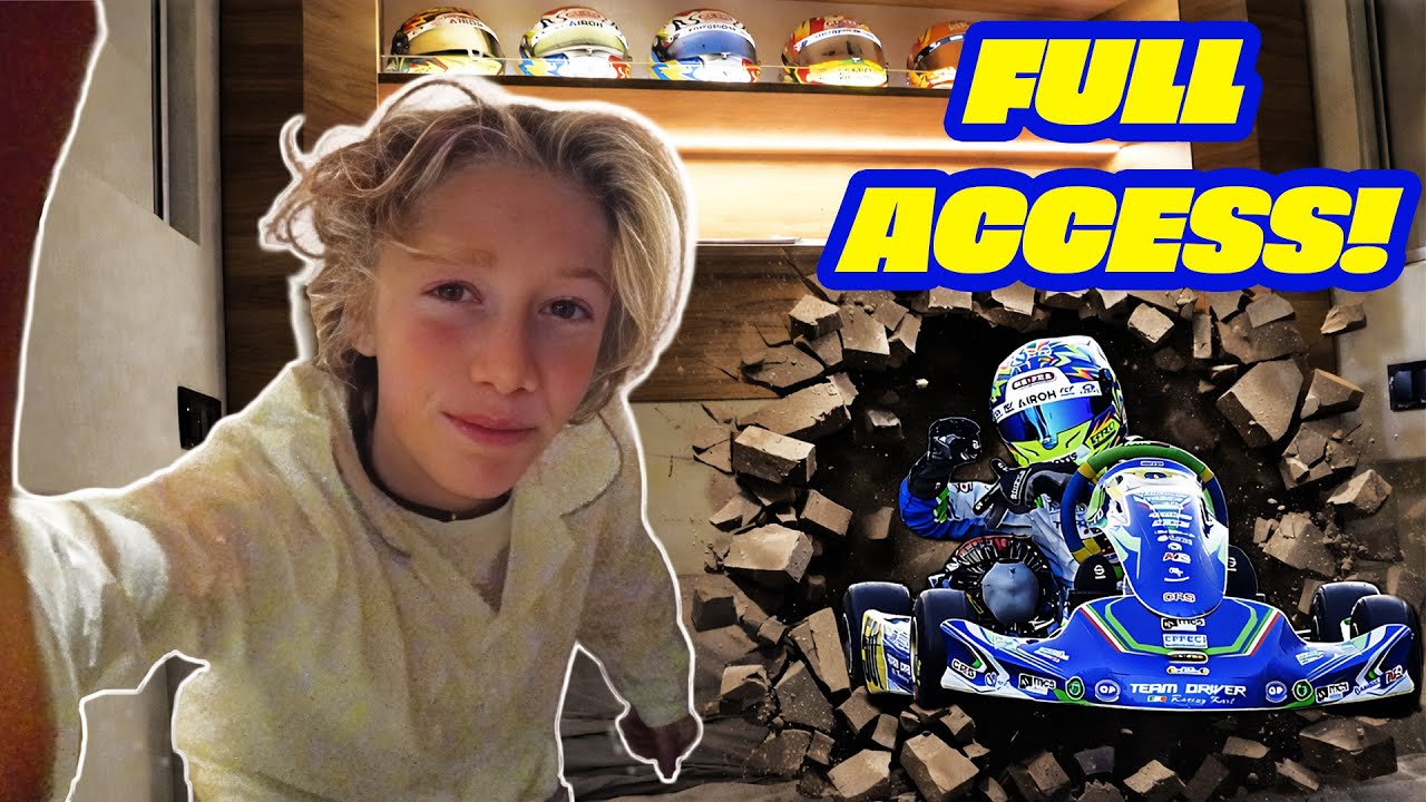 SVEGLIARSI con UN SOLO PENSIERO 🏆 L'ULTIMA GARA MINIKART ➡️ PASSiamo una giornata con Niccolò Perico