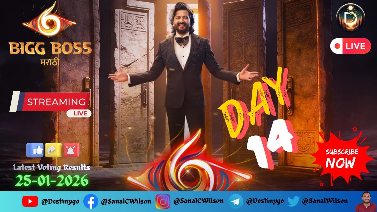 🔴LIVE Bigg Boss Marathi Season 6 Live Jiohotstar Colors 