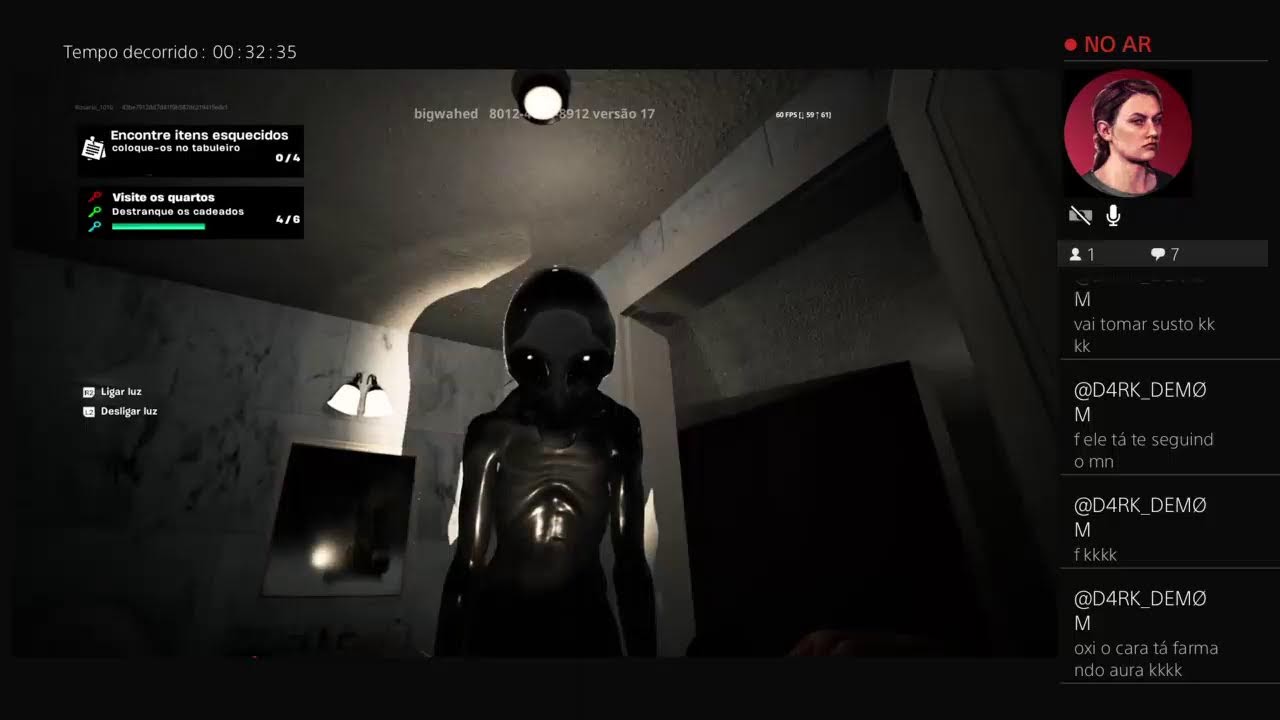 Transmissão ao vivo terror#isabela_ochako