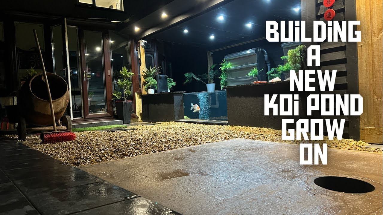 BUILDING THE BEST **GROW ON KOI POND** BUT ON A HUGE BUDGET