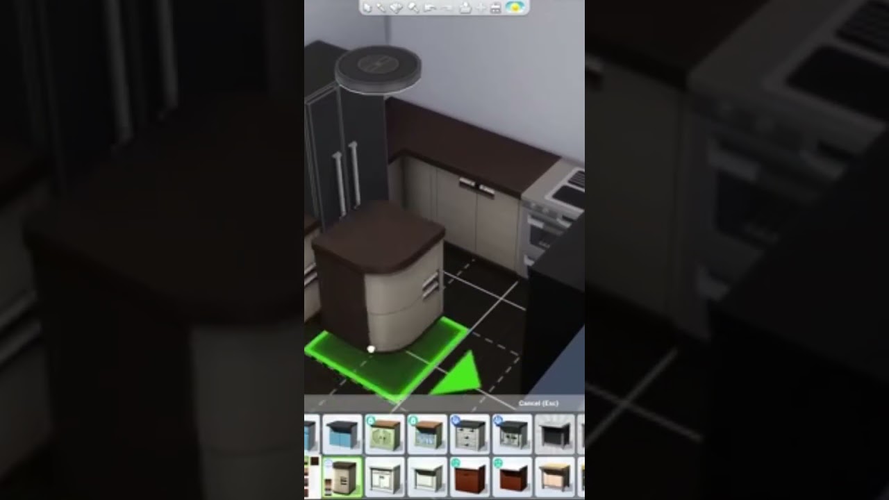 Modern Kitchen: The Sims 4 - Speed build - No CC 