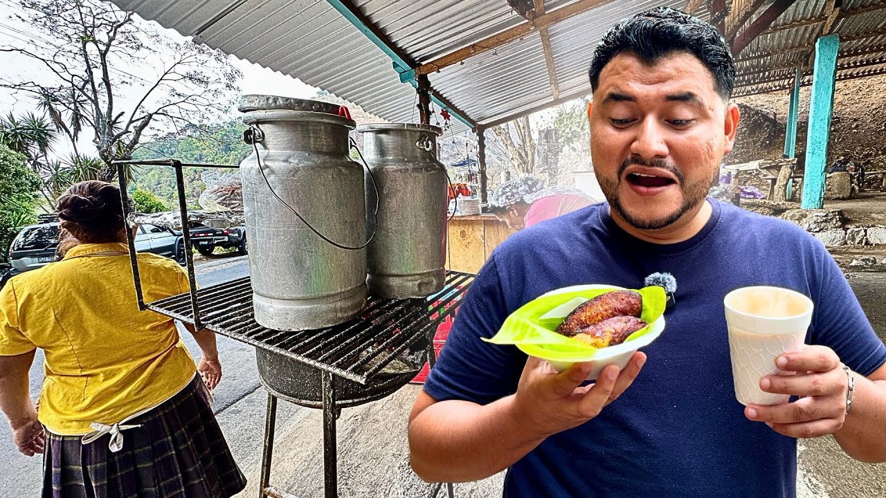 BUSCANDO ANTOJITOS TIPICOS en EL SALVADOR |