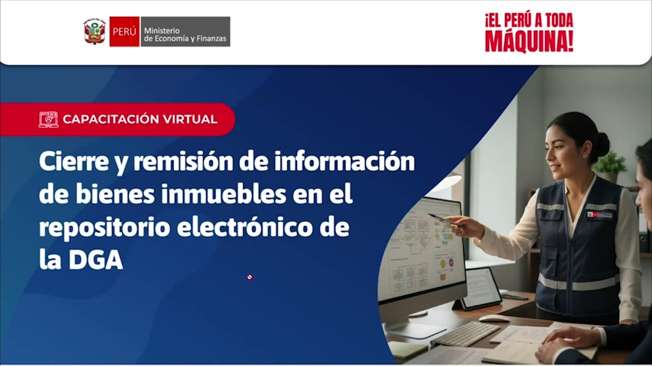 Cierre y remisión de información de bienes inmuebles en el repositorio electrónico de la DGA