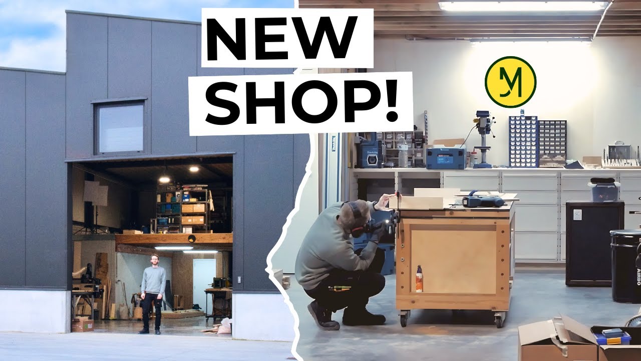 WV001_This Started as a HOBBY | New woodworking workshop (Woodworking Vlog)