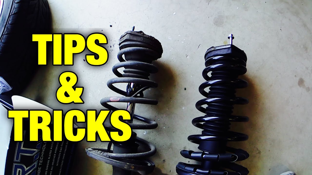 Camry Avalon ES300 Toyota Lexus Rear Strut Coil Spring Replacement | 92 - 03 | Bad Shock Strut