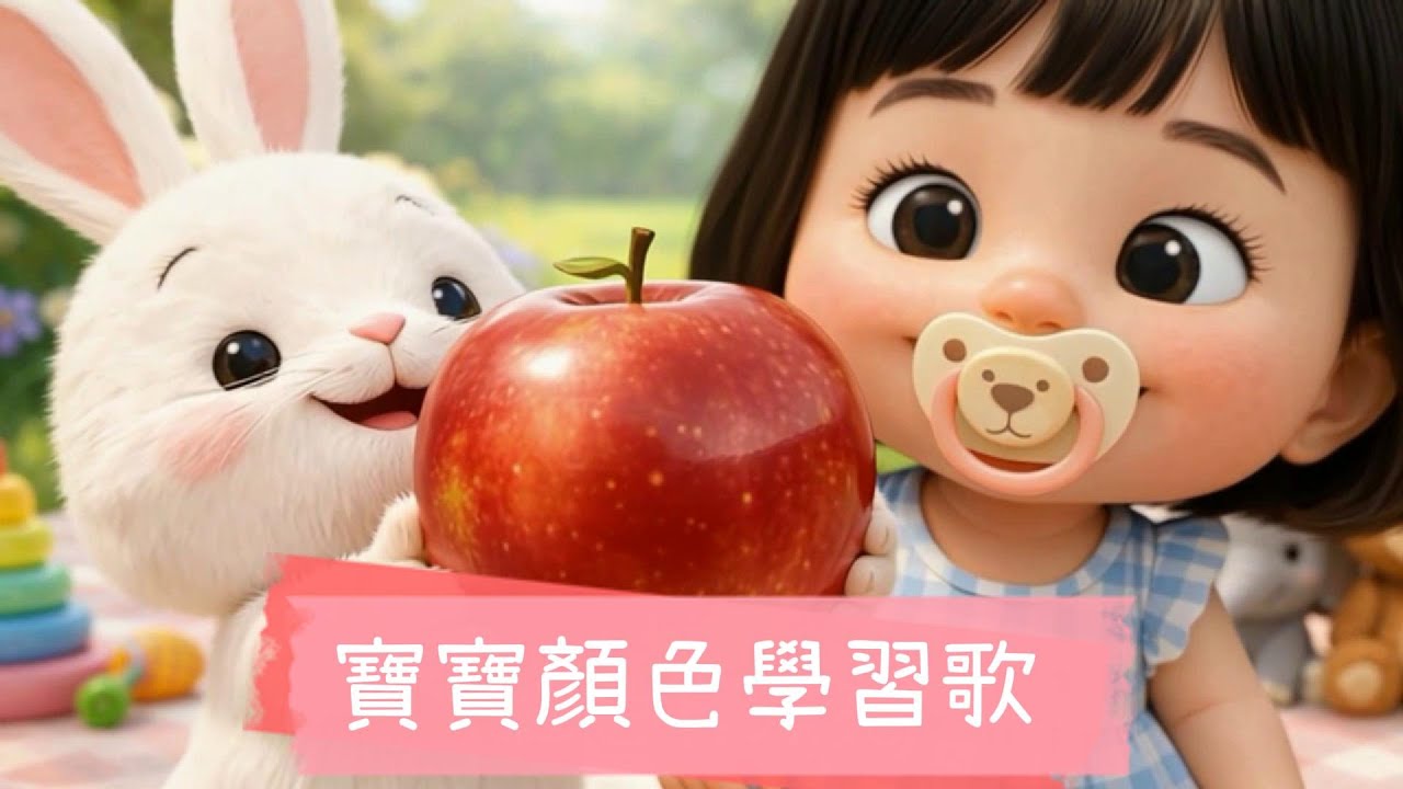 寶寶顏色學習歌 | 中文童謠 | 認識顏色｜幼兒啟蒙｜0-3歲｜兒歌｜早教動畫