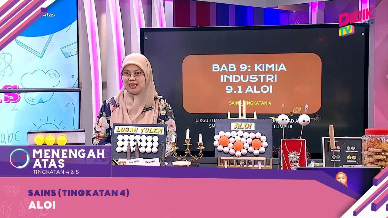 Menengah Atas (2022) | Sains (Tingkatan 4): Aloi