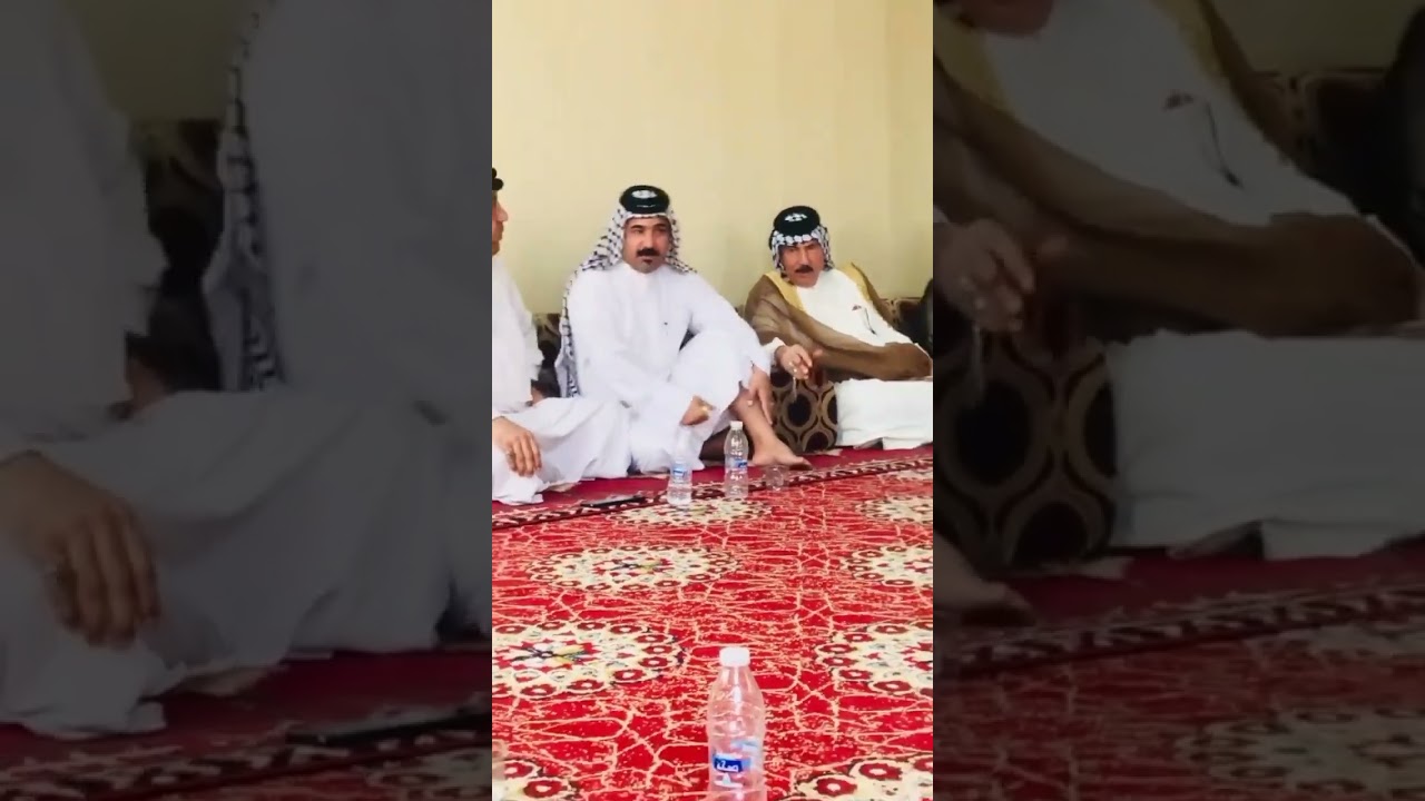 استقبال الشيخ علي حسن هاشم السدخان الماجدي وشيوخ ووجهاء قبيلة المواجد في محافظة ميسان