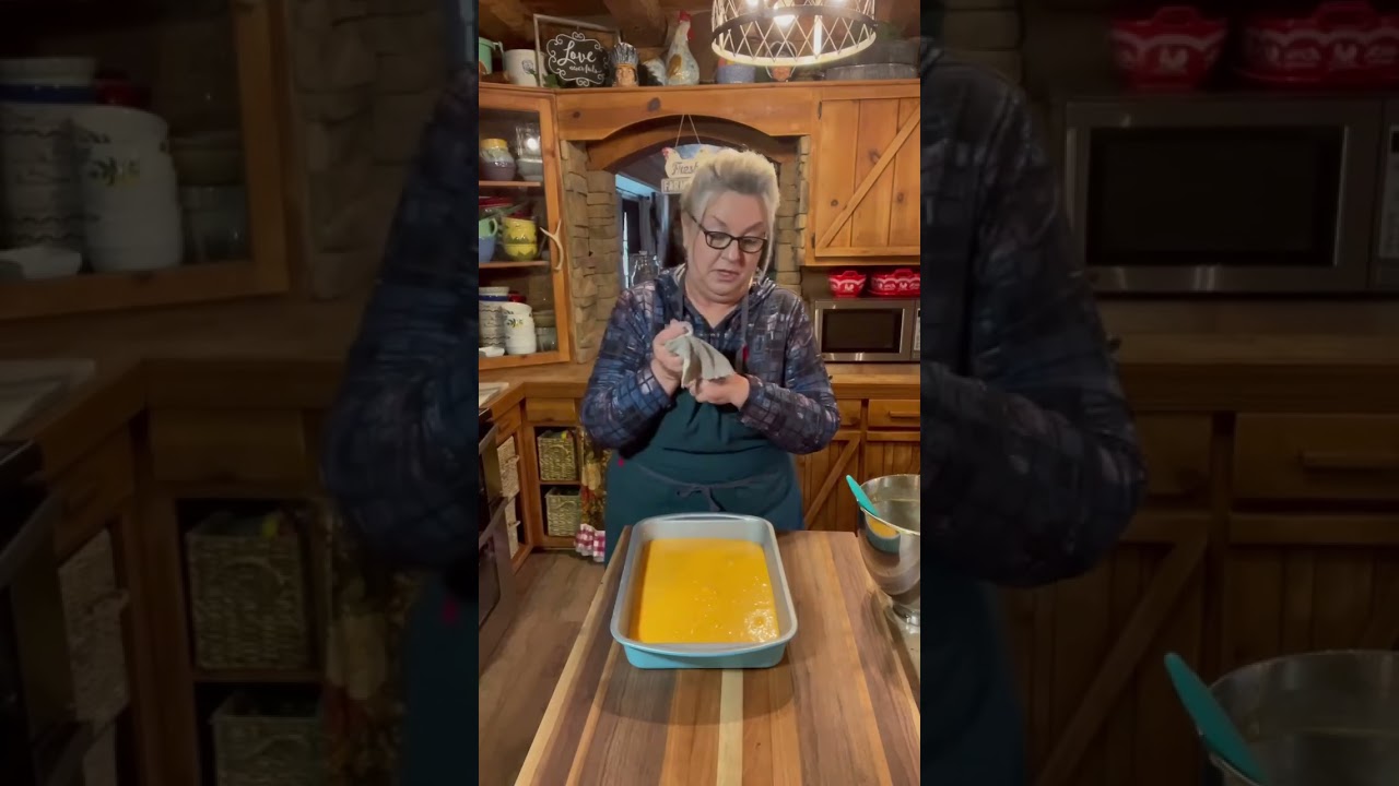 Orange Dream Cake🍊 || Farm Cooking With Nan