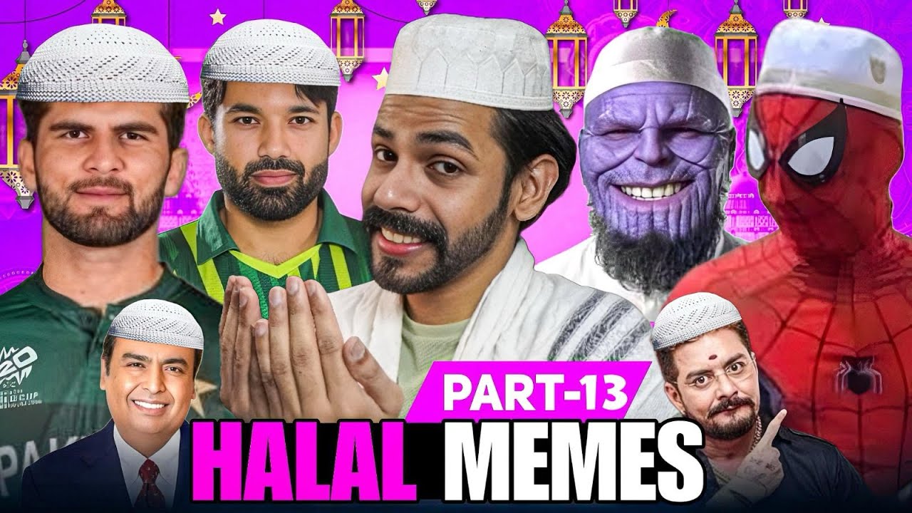 HALF RAMADAN COMPLETE HALAL MEMES 🌙✨#13