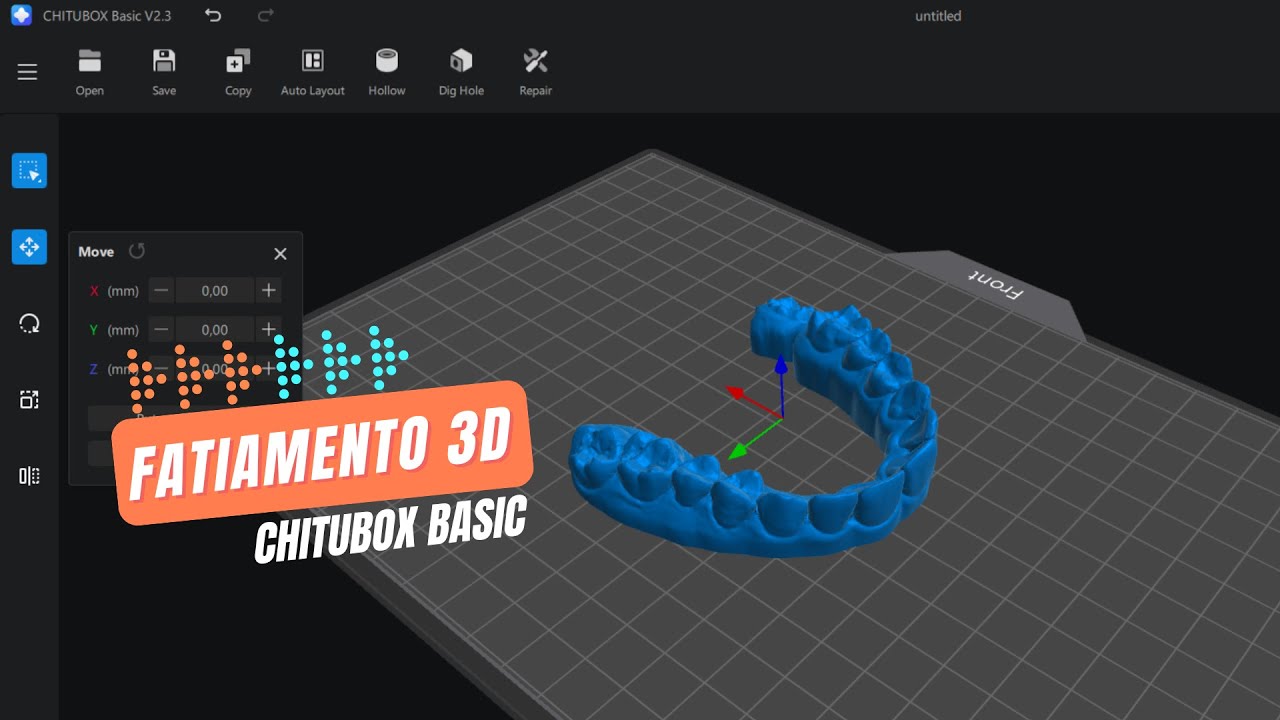 Minha primeira Impressão 3D com CHITUBOX BASIC