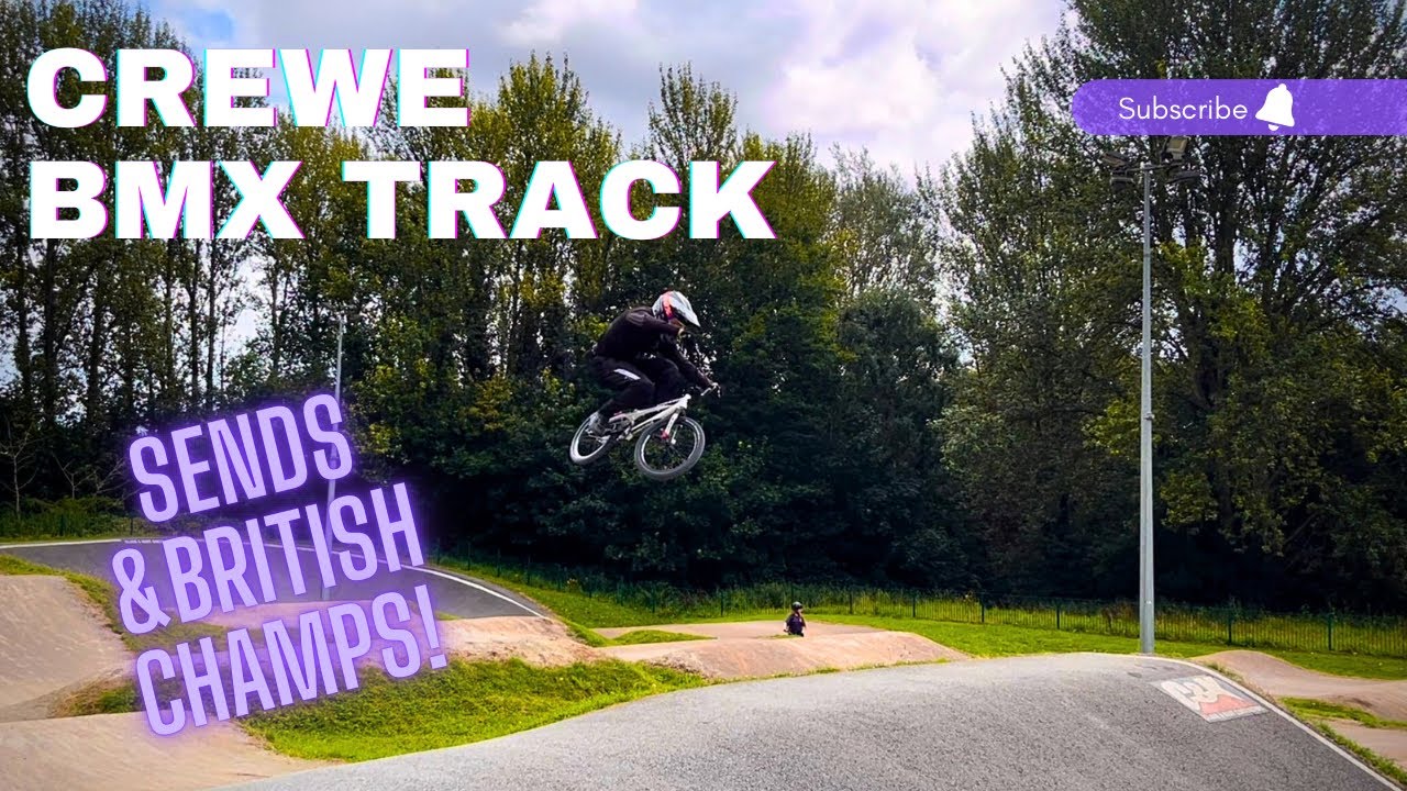 HITTING PRO SET AT CREWE BMX TRACK!!
