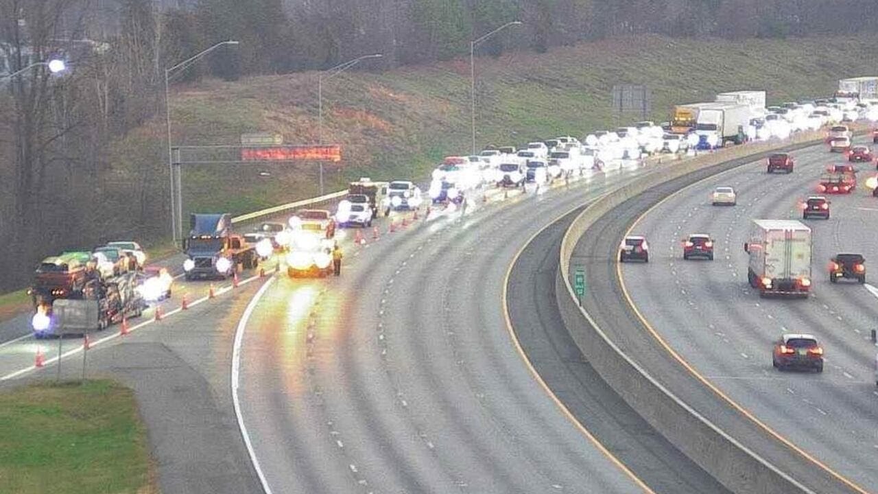 I-85 to be closed for hours after 2 killed, 2 hurt in Cabarrus County crash