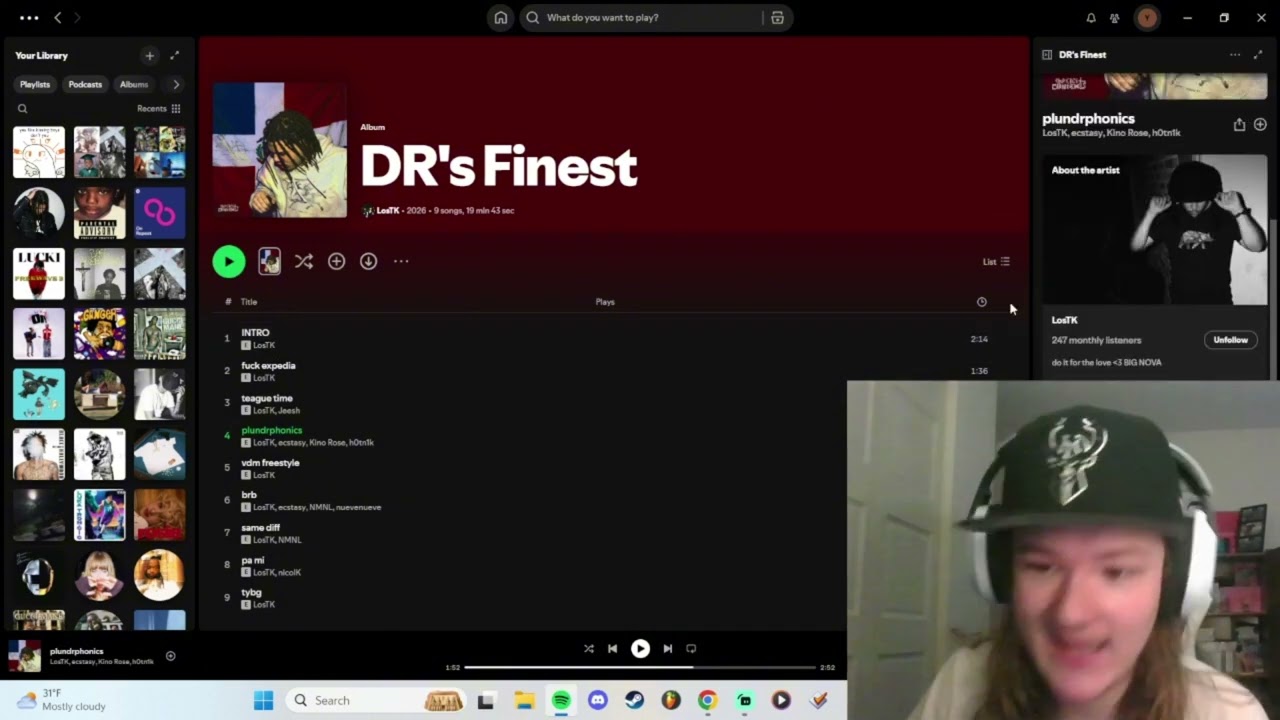 RETURN OF THE GOAT!! ANSKEE REACTS TO LOSTK DR'S FINEST FULL ALBUM
