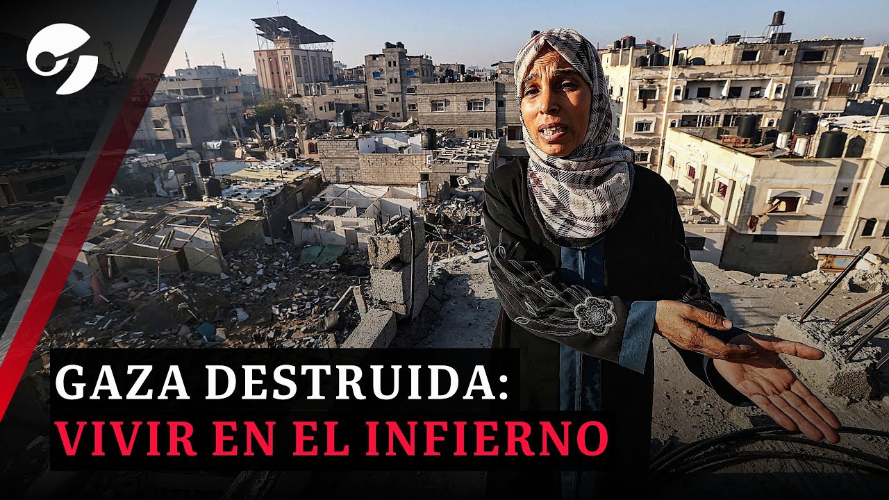 GAZA: cómo es VIVIR entre ESCOMBROS y en medio de una GUERRA