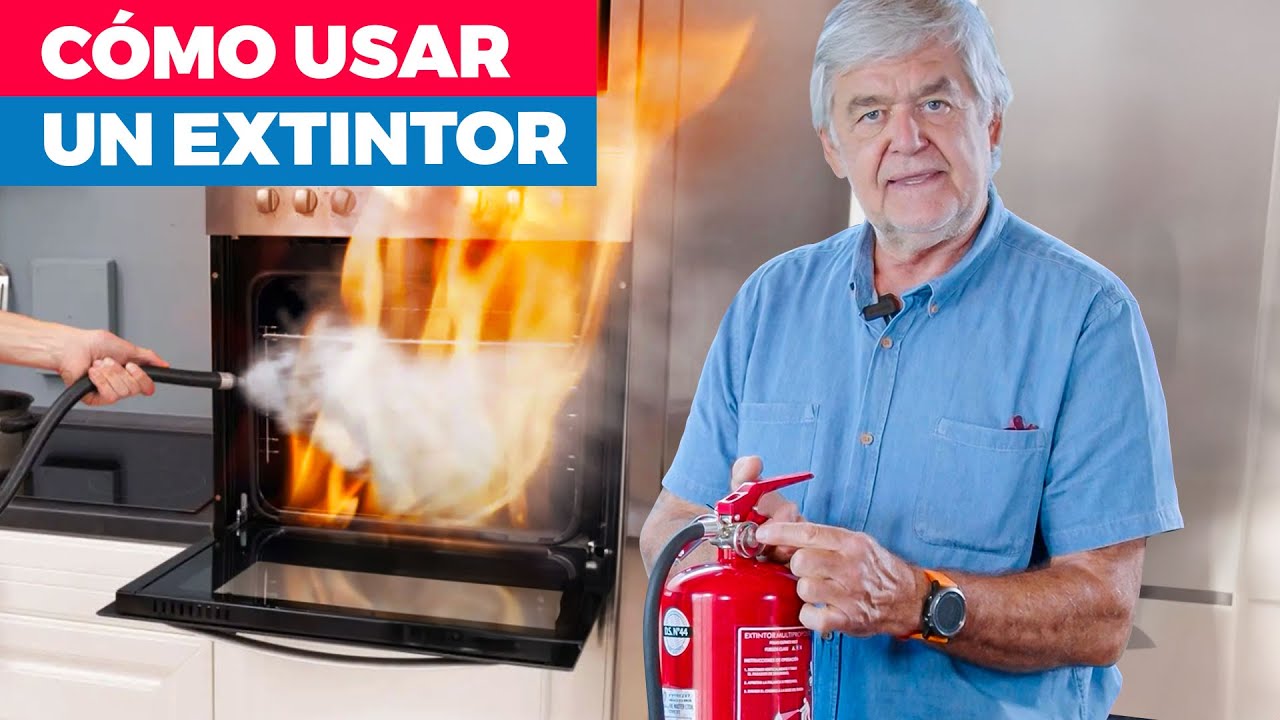 Cómo usar un extintor de forma segura